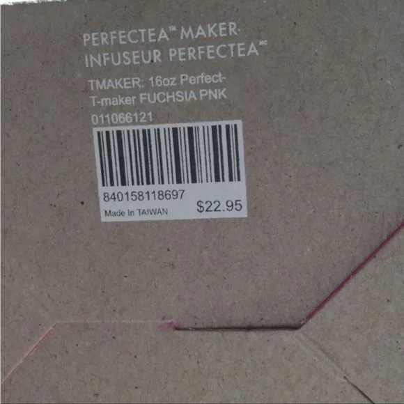 TEAVANA Fuchsia Pink Perfect Tea Maker NEW IN BOX - Picture 4 of 4